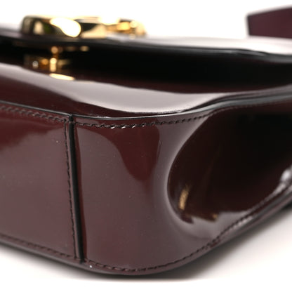Chloe Spazzolato Sfumato Calfskin Small C Double Carry Burnt Brown 9 of 9