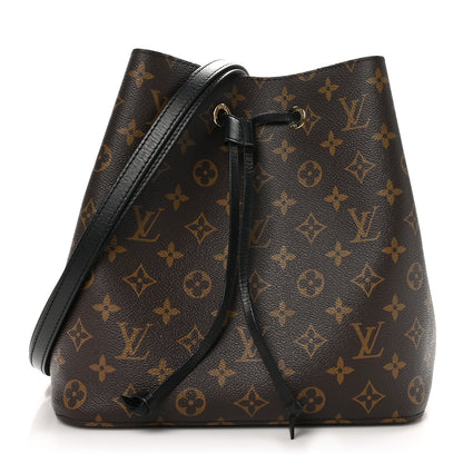 Louis Vuitton Monogram Neonoe MM Black 1 of 10