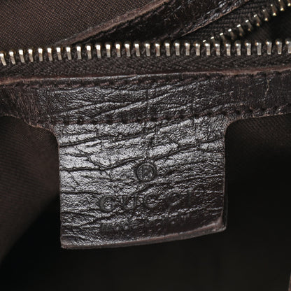 Gucci Monogram Hasler Hobo Dark Brown 6 of 9