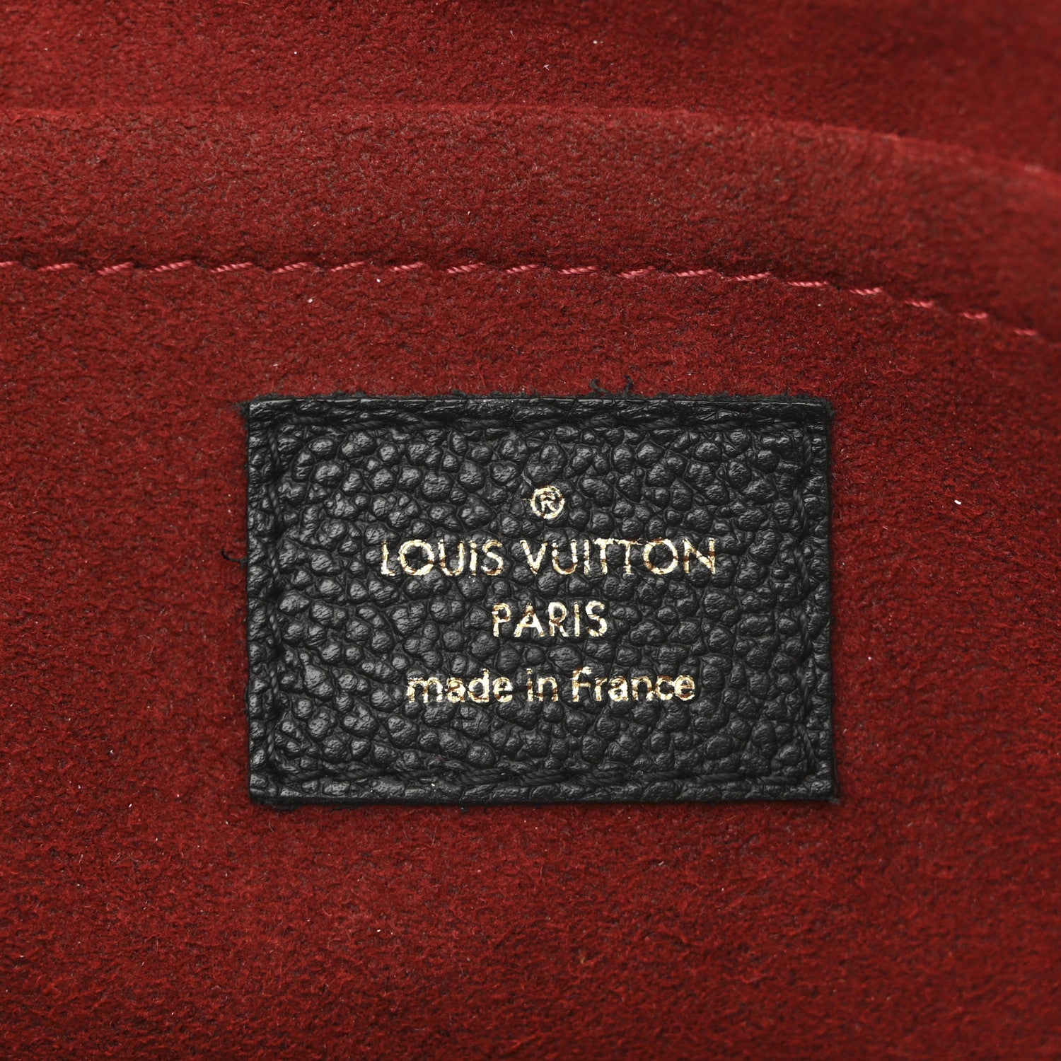 Louis Vuitton Empreinte Monogram Giant Multi Pochette Accessories Black Beige 7 of 15