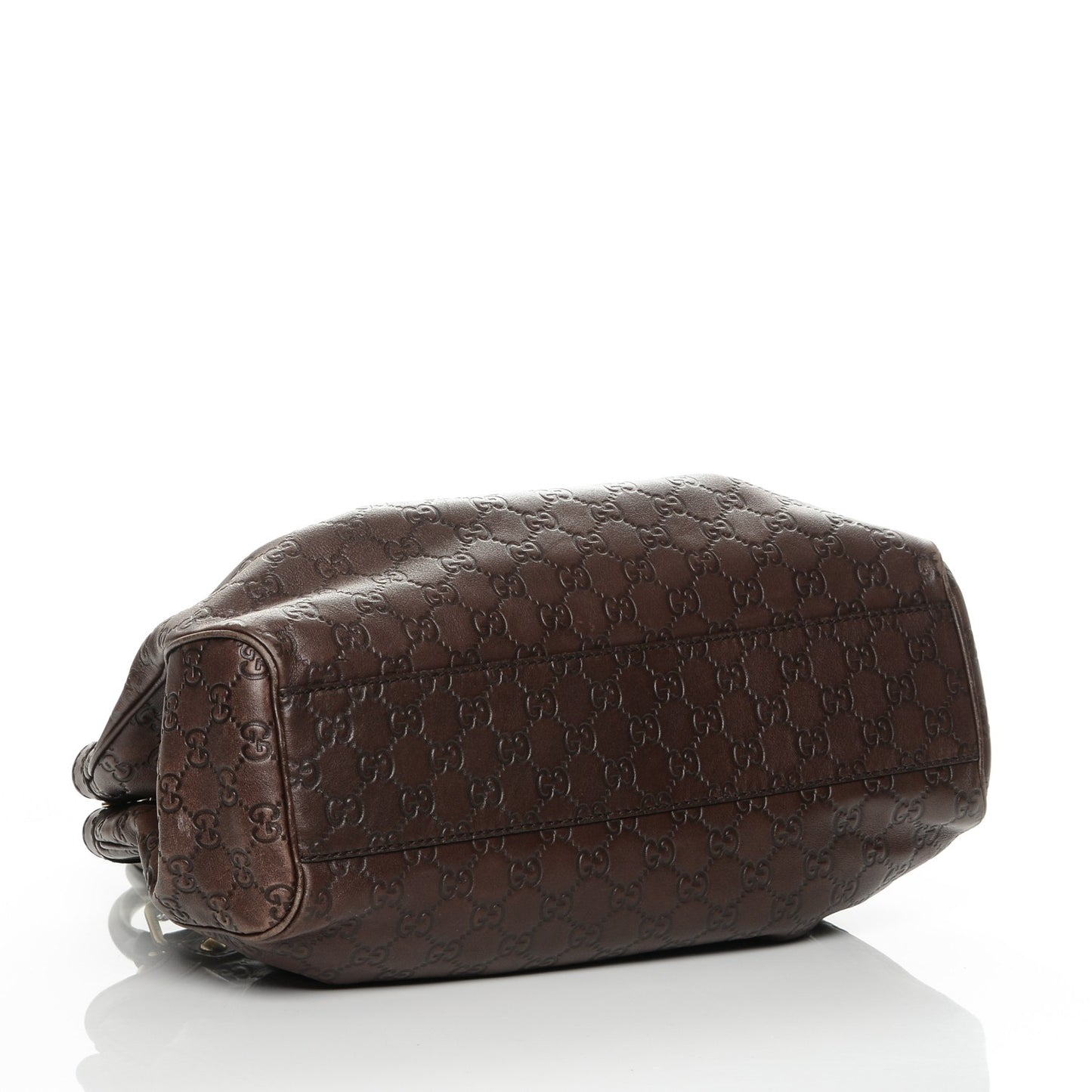 Guccissima Medium Sukey Tote Chocolate