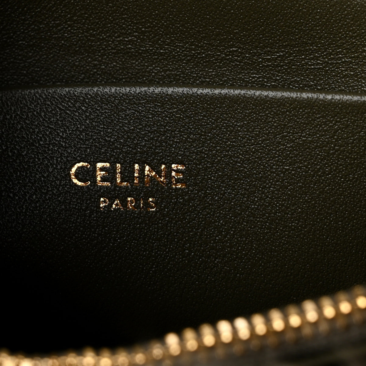 Celine Shearling Suede Calfskin Teen Nino Golden Khaki 6 of 10