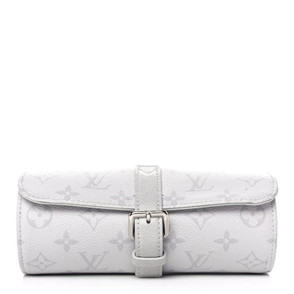 Louis Vuitton Taigarama 3 Watch Travel Case Antartica 1 of 12