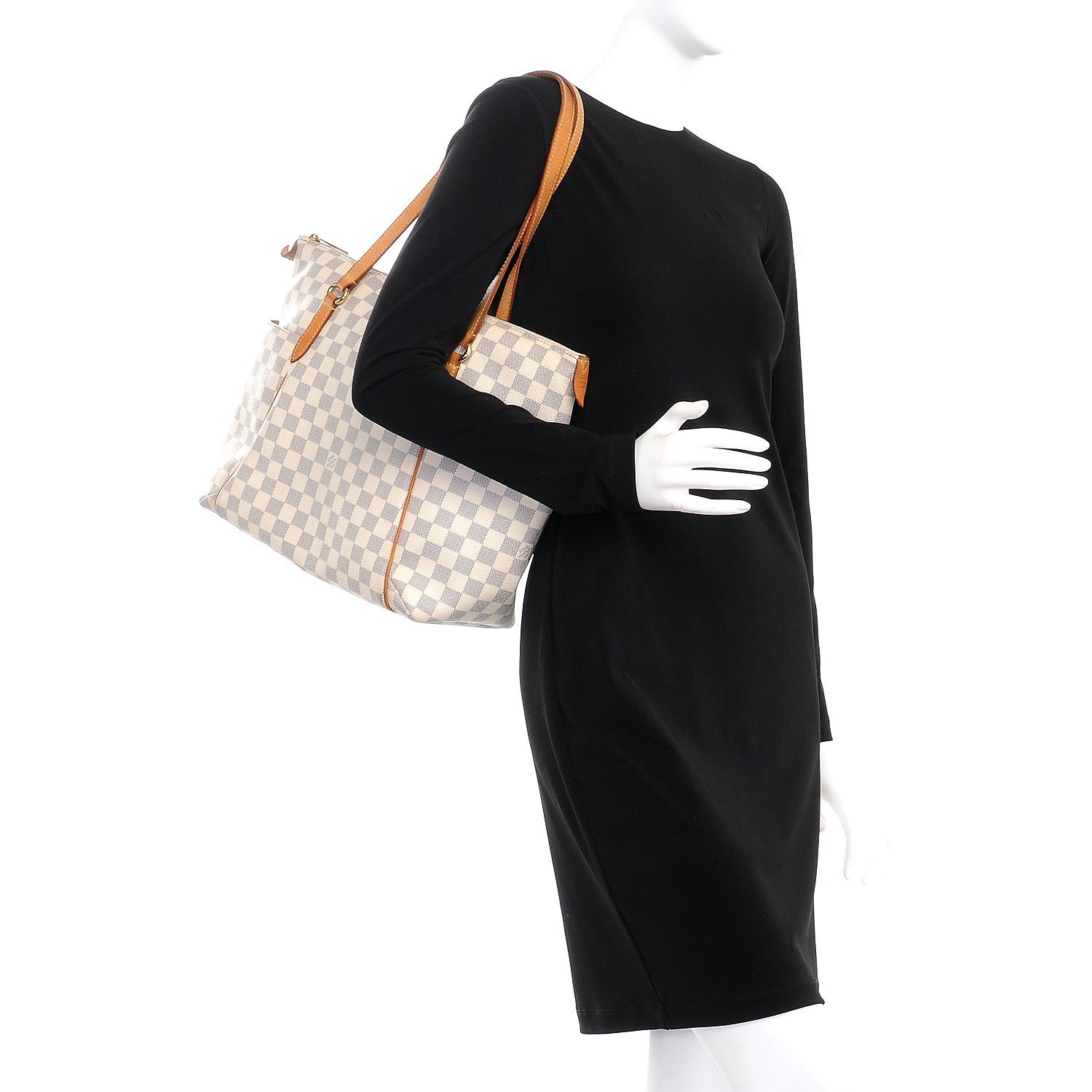 Louis Vuitton Damier Azur Totally MM 2 of 10