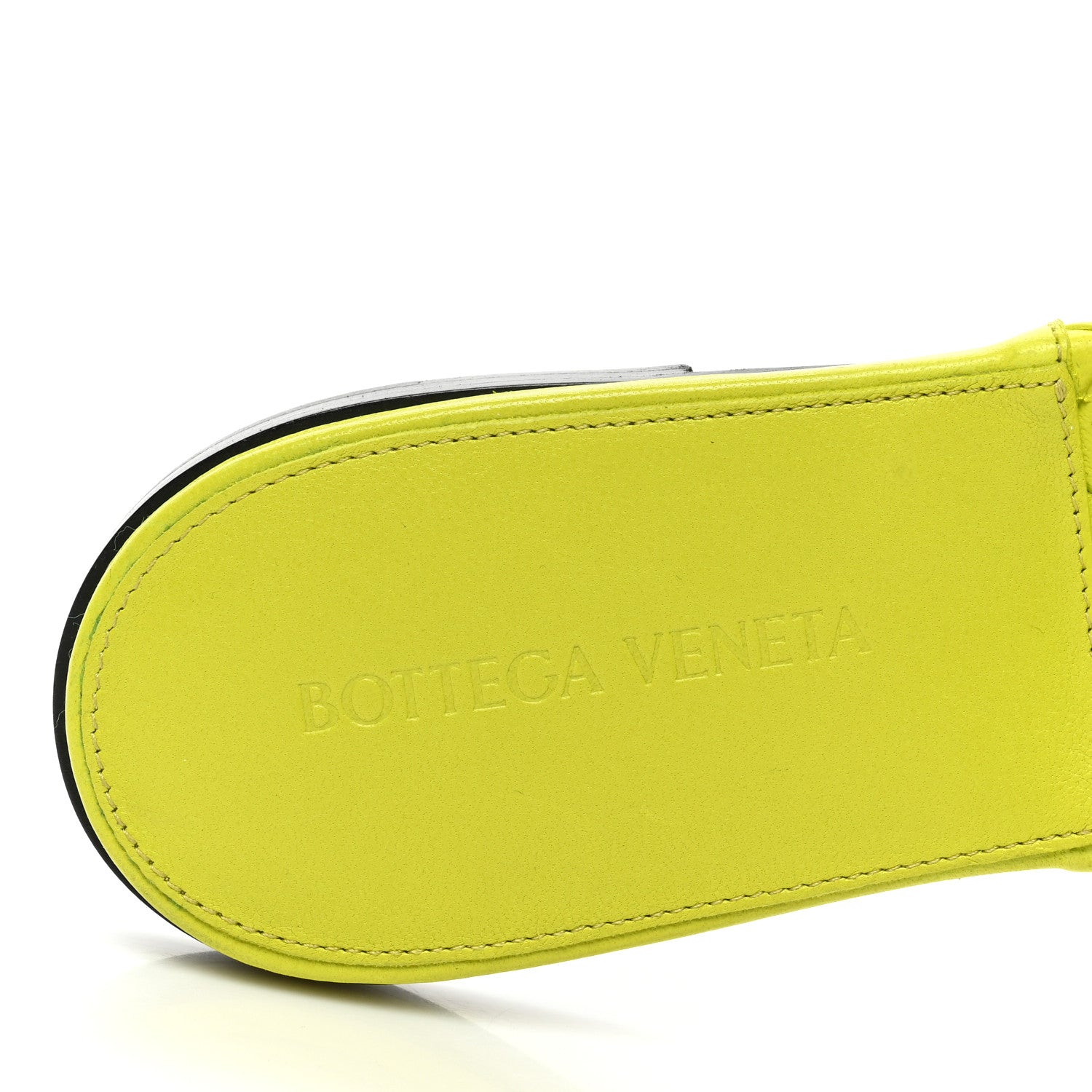 Bottega Veneta Nappa Maxi Intrecciato Lido Flat Sandals 38.5 Kiwi 7 of 7