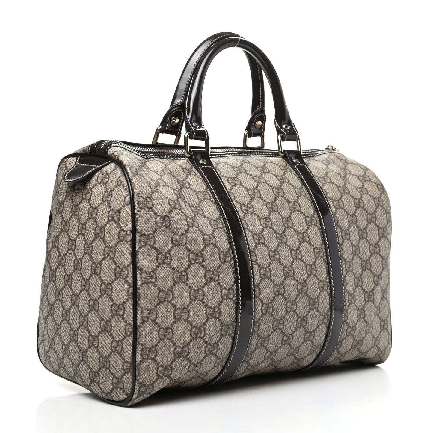 GG Plus Monogram Medium Joy Boston Dark Brown