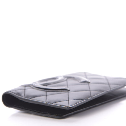 Chanel Calfskin Quilted Small Cambon Agenda Planner Black 6 of 12