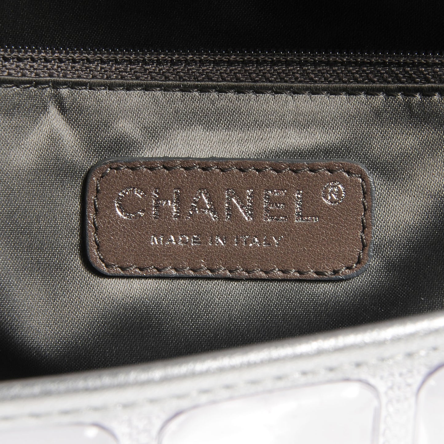 Vinyl Ice Cube Large Flap Bag