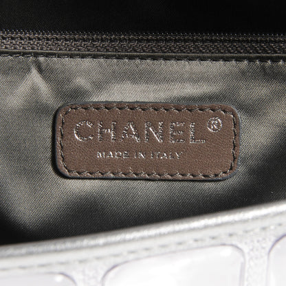 Chanel Vinyl Ice Cube Large Flap Bag 7 of 8