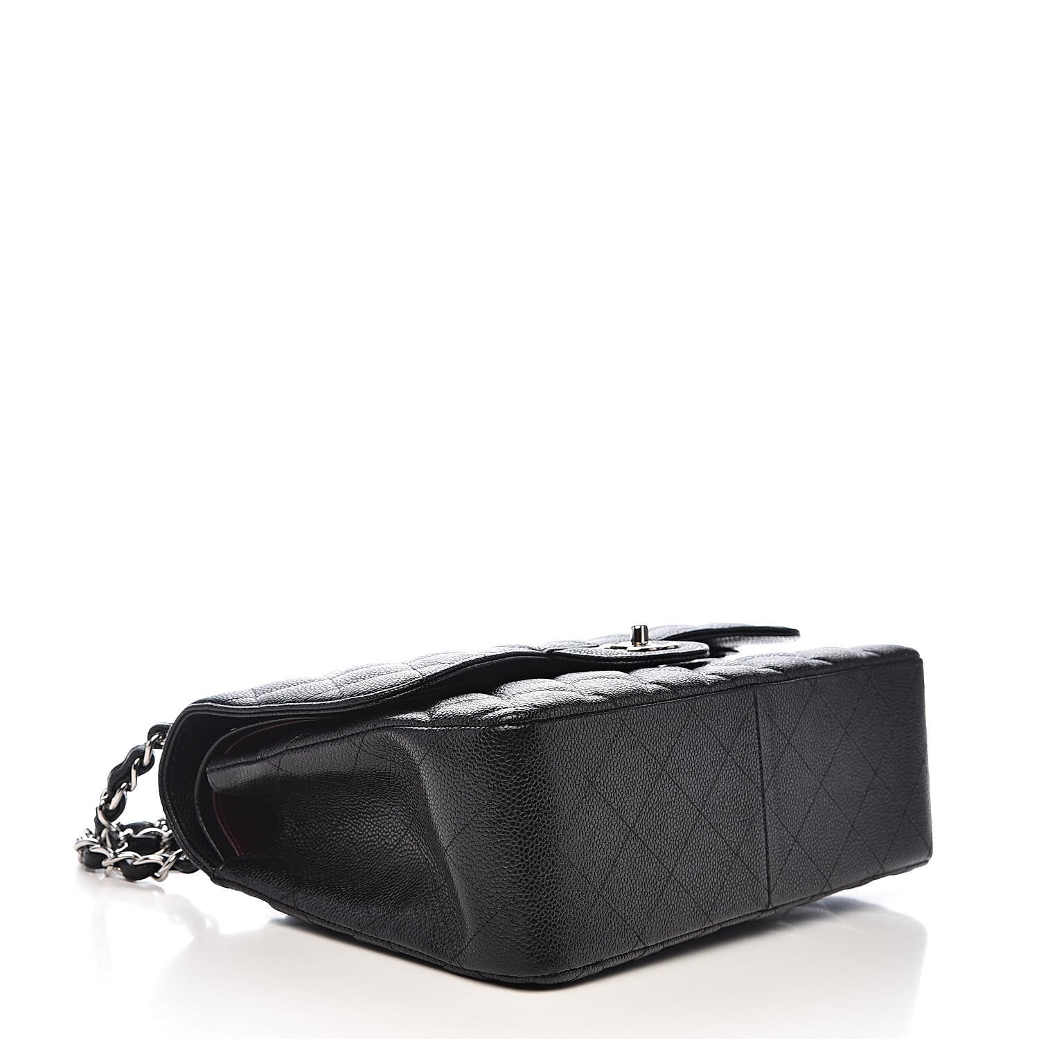 Chanel Caviar Quilted Jumbo Double Flap Black 4 of 11