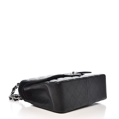 Chanel Caviar Quilted Jumbo Double Flap Black 4 of 11
