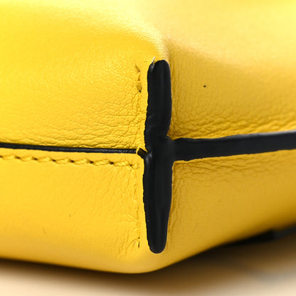 Loewe Calfskin Elephant Pouch Crossbody Bag Yellow 9 of 9