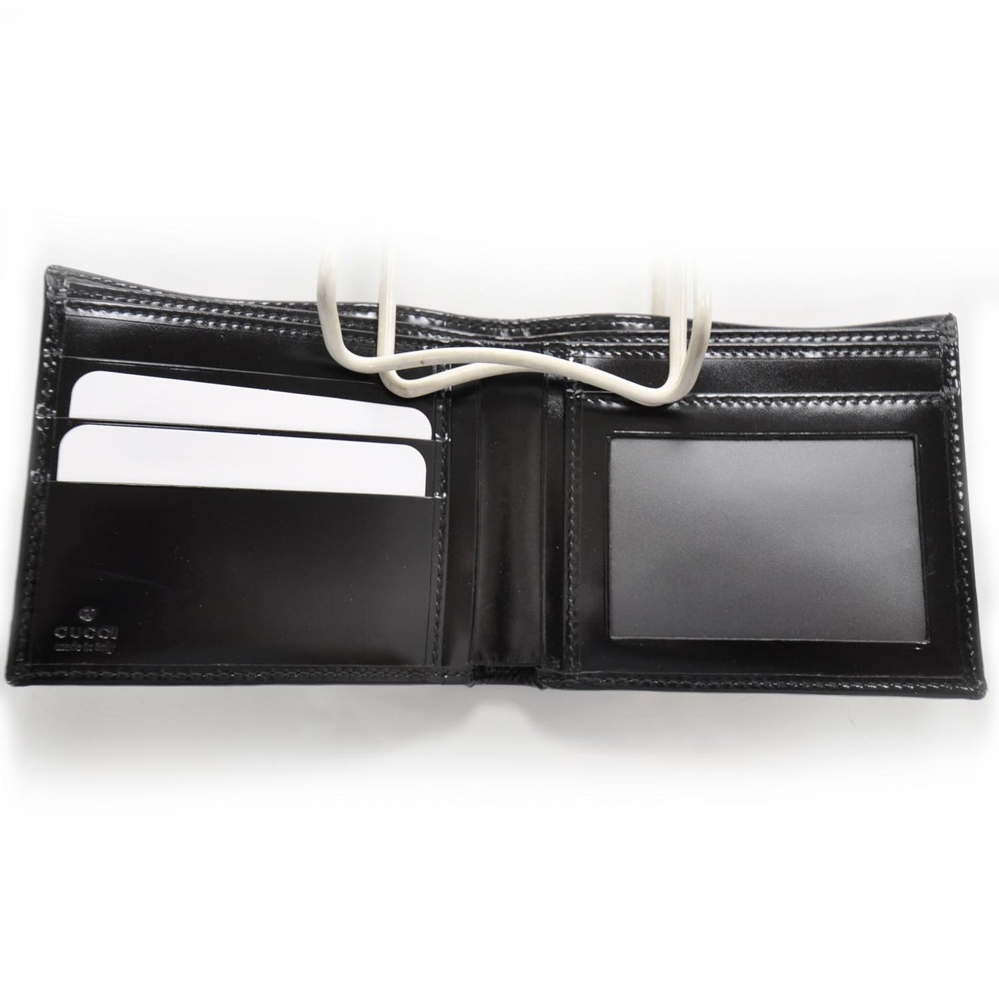 Imprime Monogram Bi-Fold Wallet Black