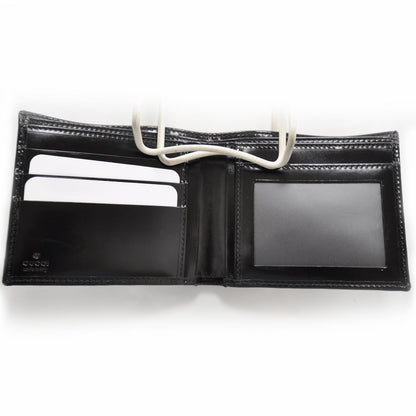 Gucci Imprime Monogram Bi-Fold Wallet Black 4 of 8