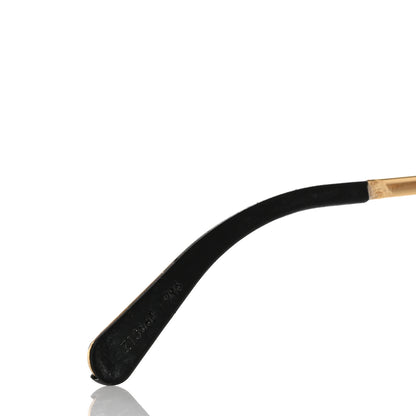 Louis Vuitton Monogram Grease Sunglasses Z1366E Gold 6 of 8