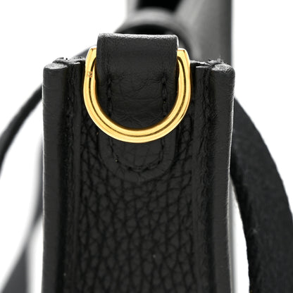 Hermes Taurillon Clemence Evelyne TPM Black 11 of 12