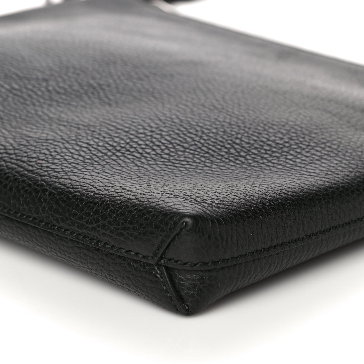 Gucci Pebbled Calfskin Clutch Black 10 of 14