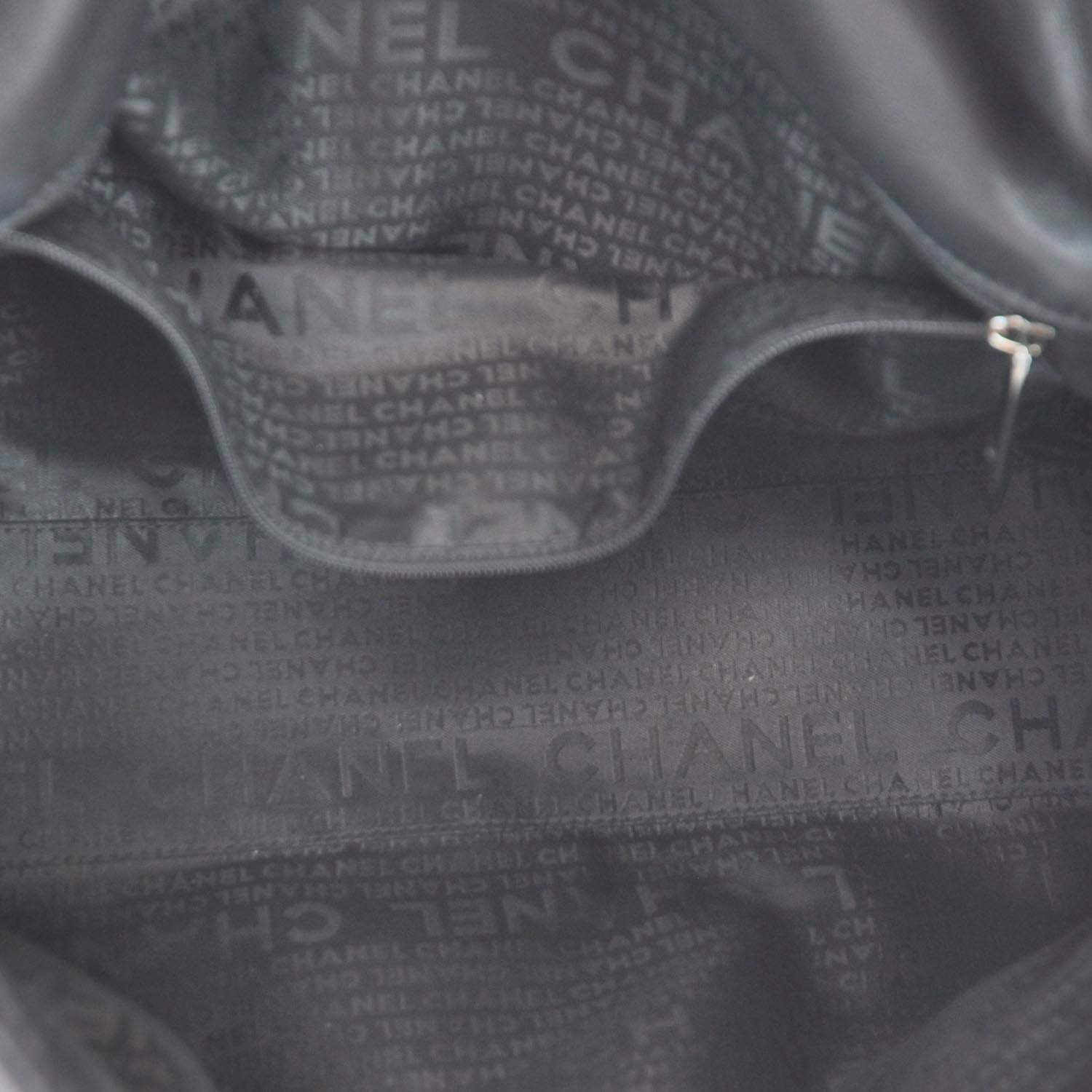 Chanel Lambskin Double Mademoiselle Jumbo Flap Black 7 of 11