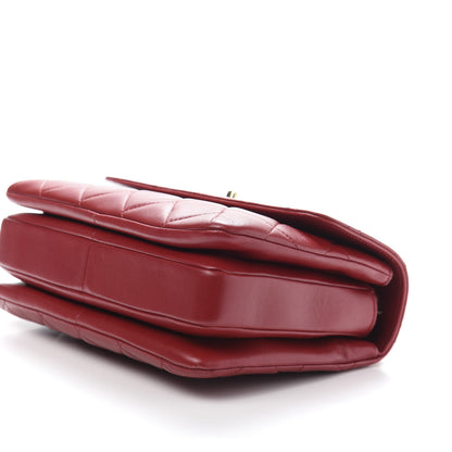 Chanel Lambskin Quilted Small Trendy CC Flap Dual Handle Bag Red 11 of 14