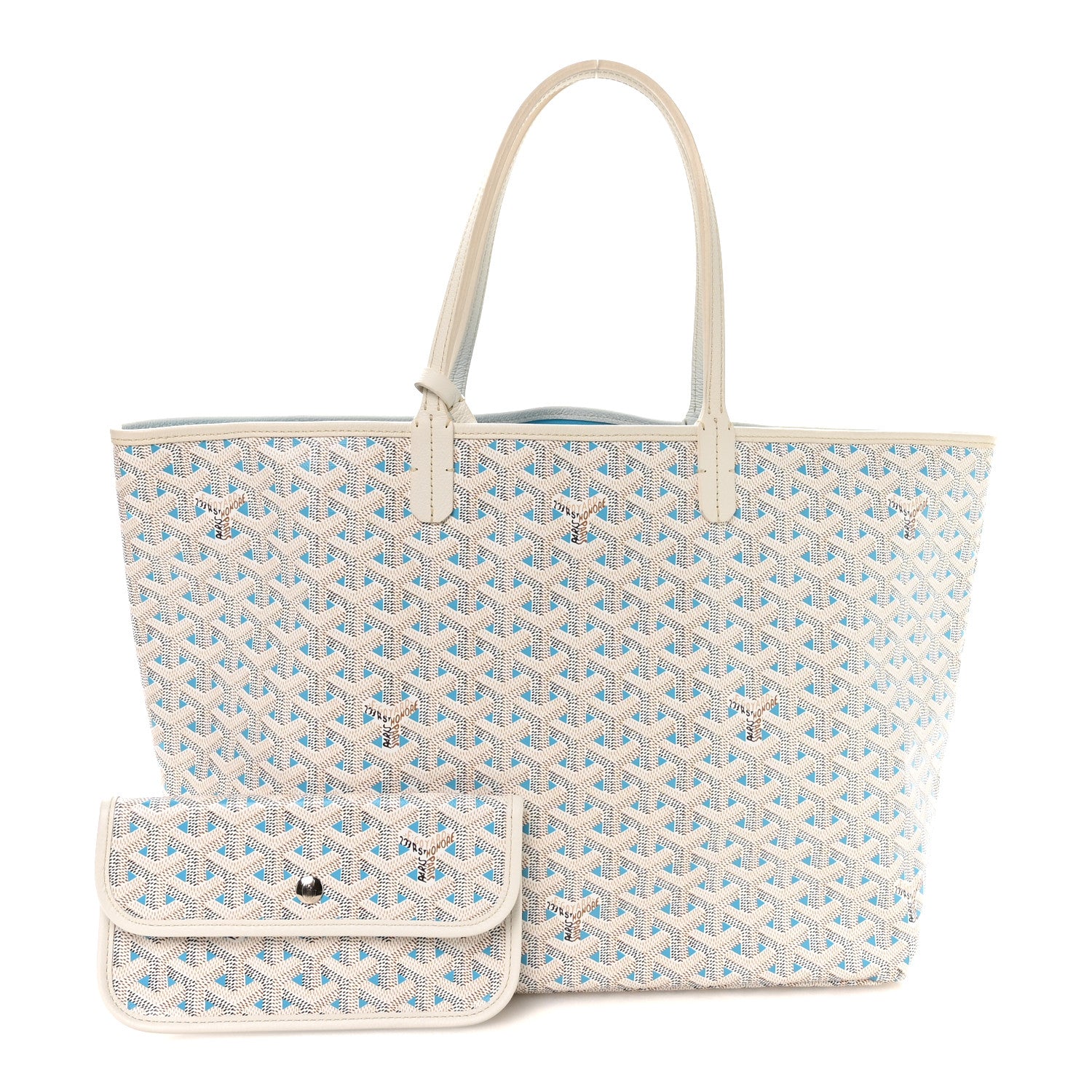 Goyard Goyardine Saint Louis Claire Voie PM White Opaline 3 of 18