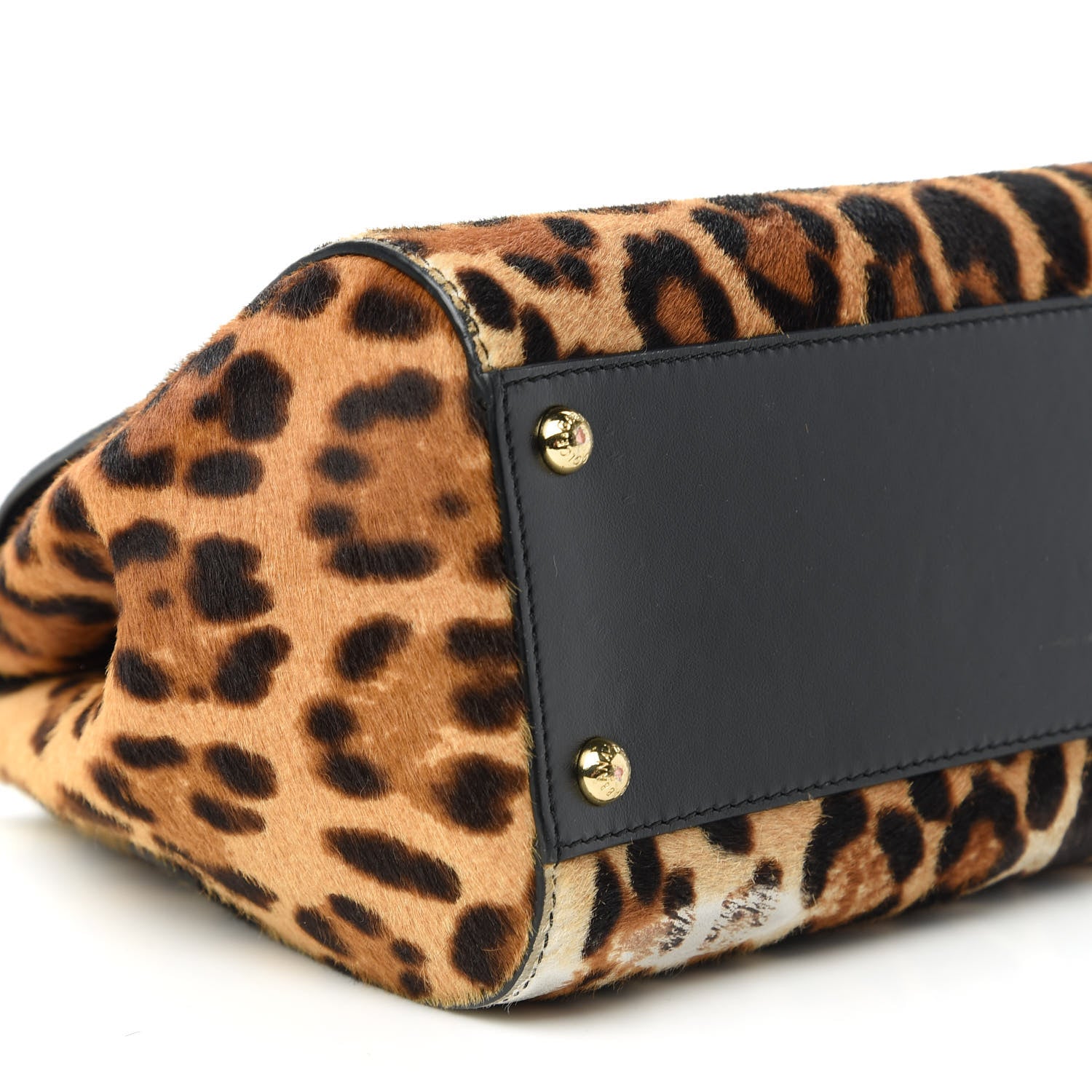 Dolce & Gabbana Calf Hair Leopard Print Large Miss Sicily Satchel Naturale 6 of 13