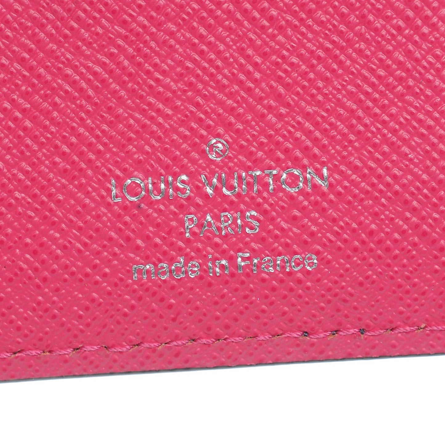 Epi Victorine Wallet Indigo Hot Pink