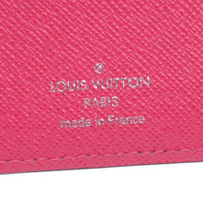 Louis Vuitton Epi Victorine Wallet Indigo Hot Pink 6 of 7