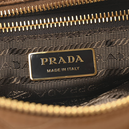 Prada Re-Nylon Saffiano Stitched Re-Edition 1995 Chaine Shoulder Bag Brandy 6 of 9