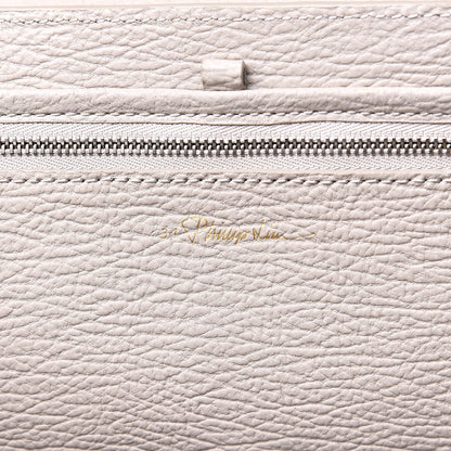 3.1 Phillip Lim 3.1 Textured Calfskin Medium Pashli Satchel Feather 6 of 9