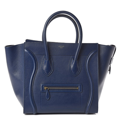 Celine Baby Calfskin Mini Luggage Ink 1 of 9
