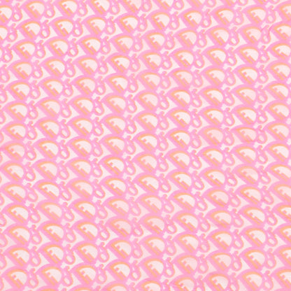Christian Dior Silk Monogram Scarf Pink 2 of 4
