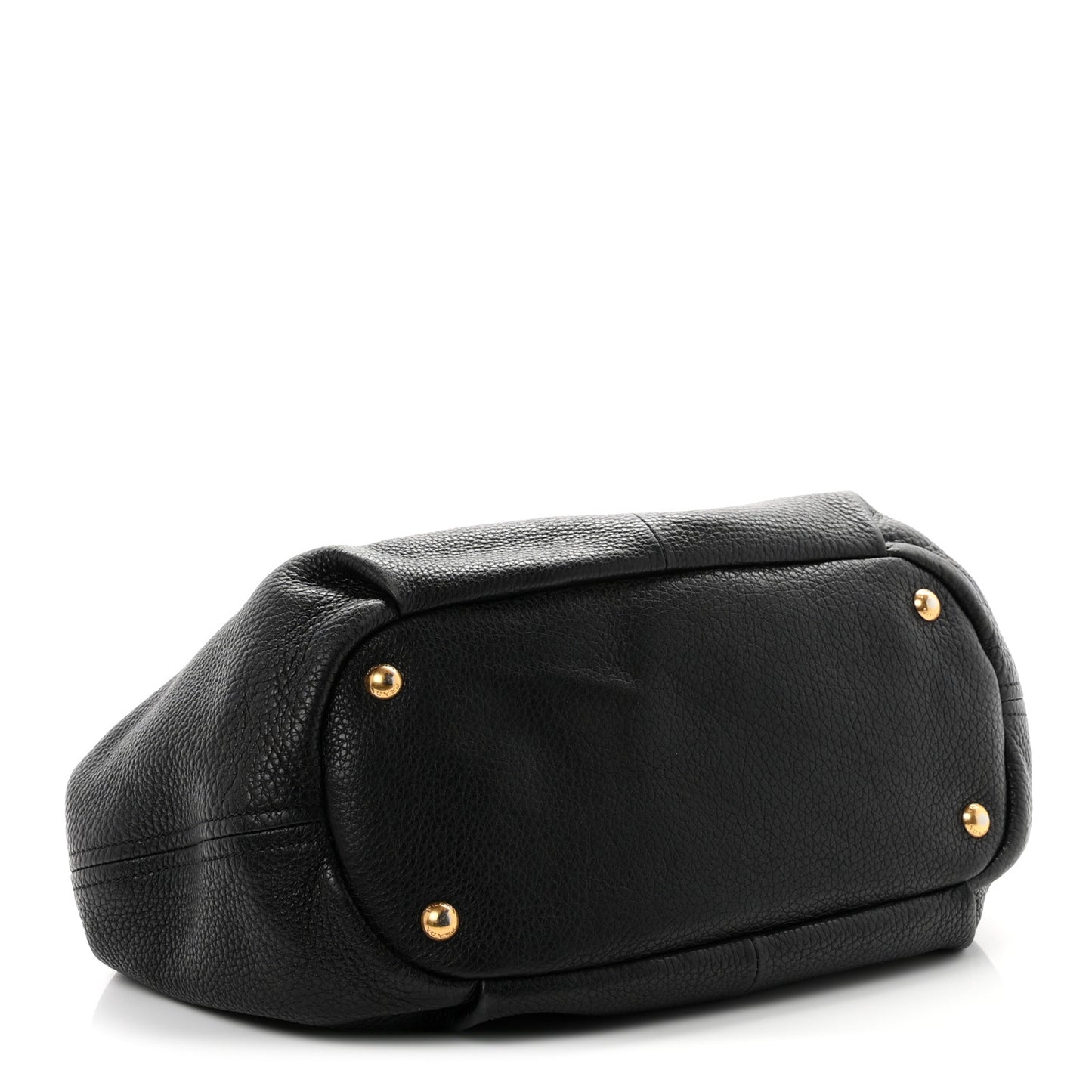 Vitello Daino Tote Black