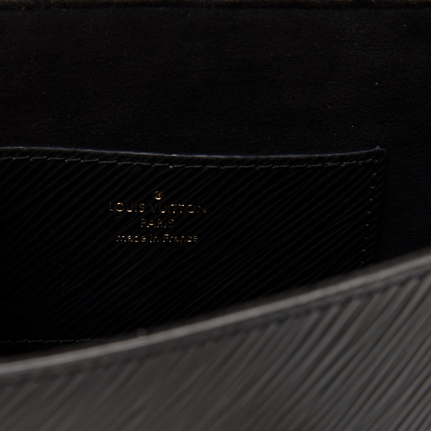 Epi Twist Shoulder Bag MM Black