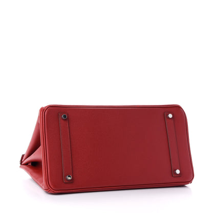 Hermes Epsom Birkin 35 Rouge Garance 4 of 15