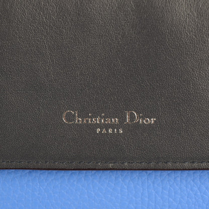 Christian Dior Bullcalf Medium Be Dior Flap Blue 6 of 6
