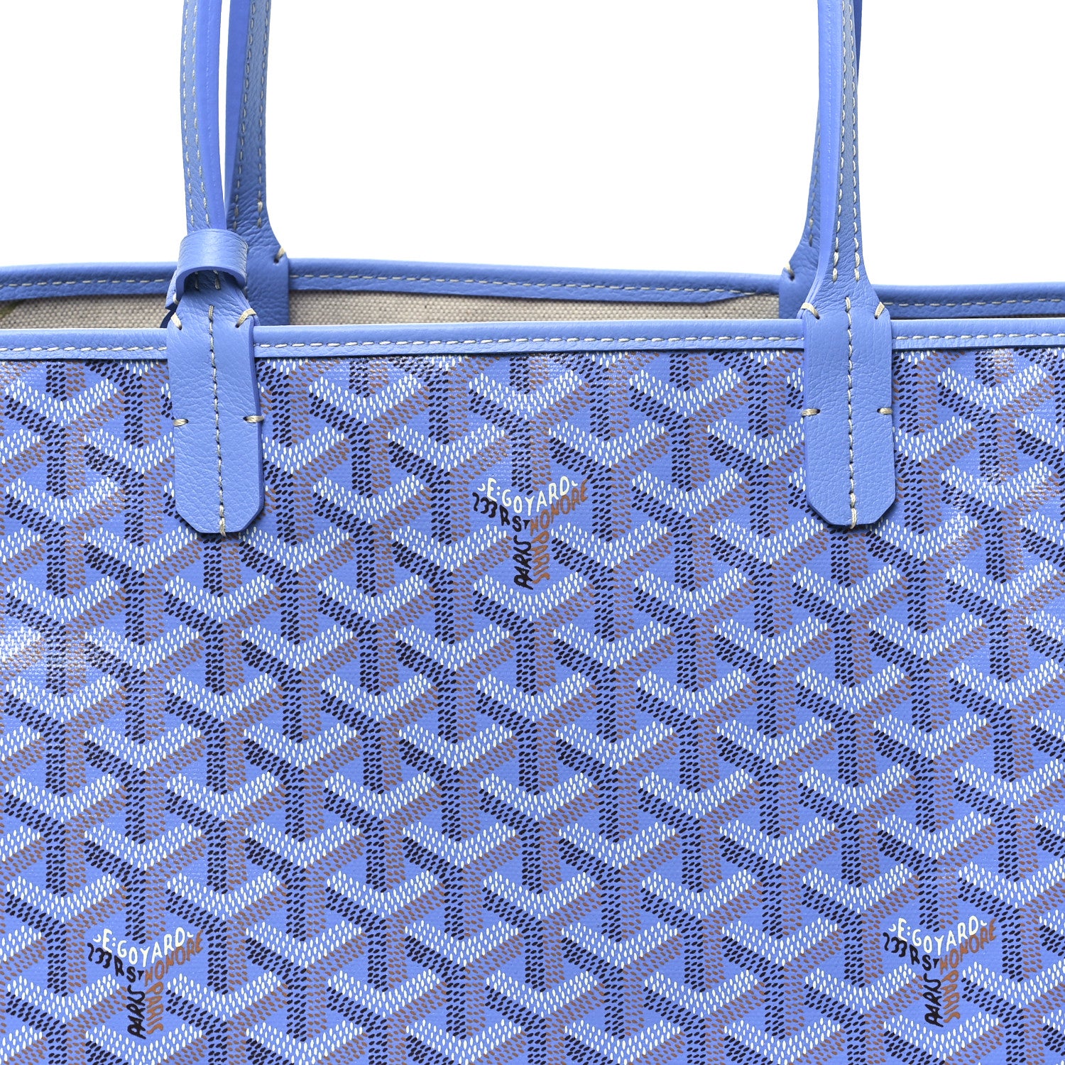 Goyard Goyardine Le Jardin Saint Louis PM Iris 9 of 11
