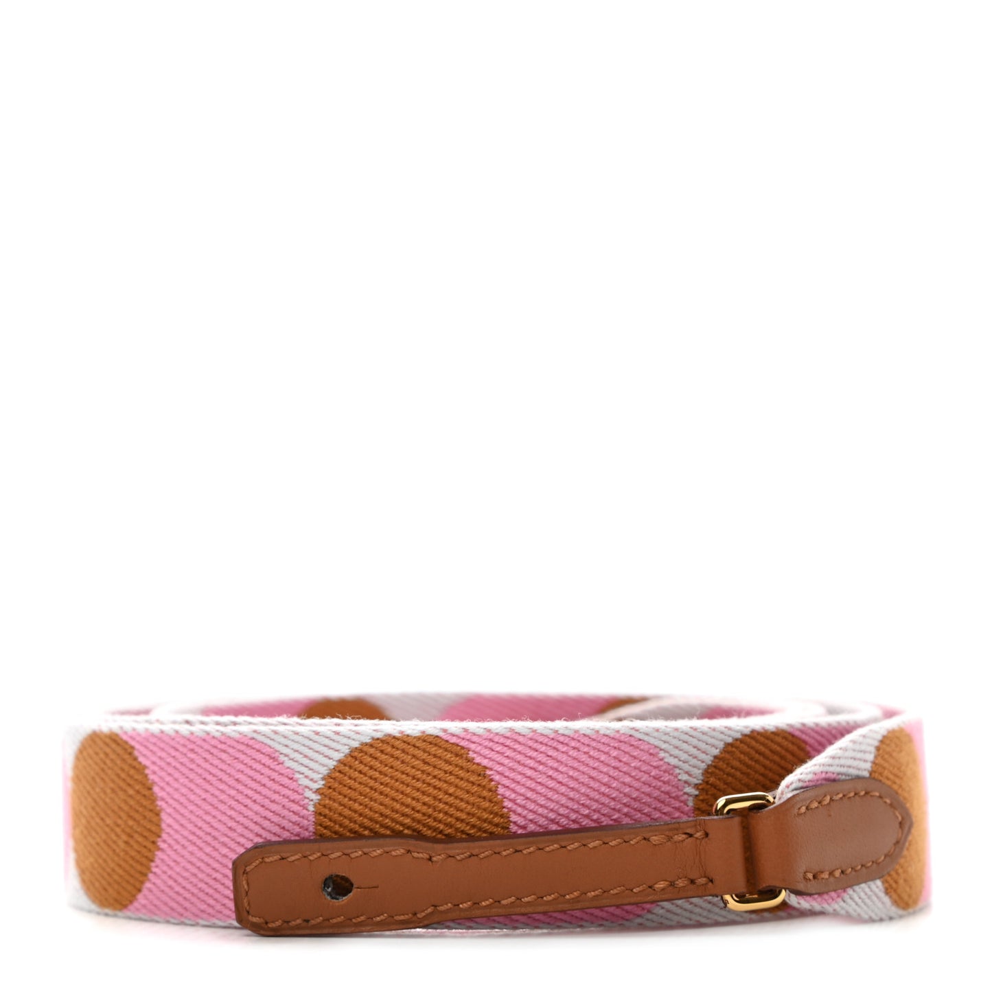 Toile Swift 25mm Sangle Flipperball To Go Shoulder Strap Bleu Brume Pink Gold