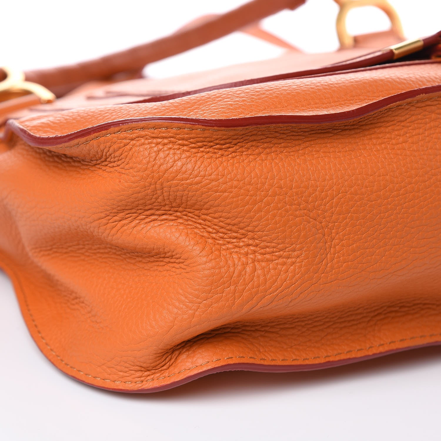 Chloe Calfskin Medium Marcie Satchel Indian Summer 8 of 11