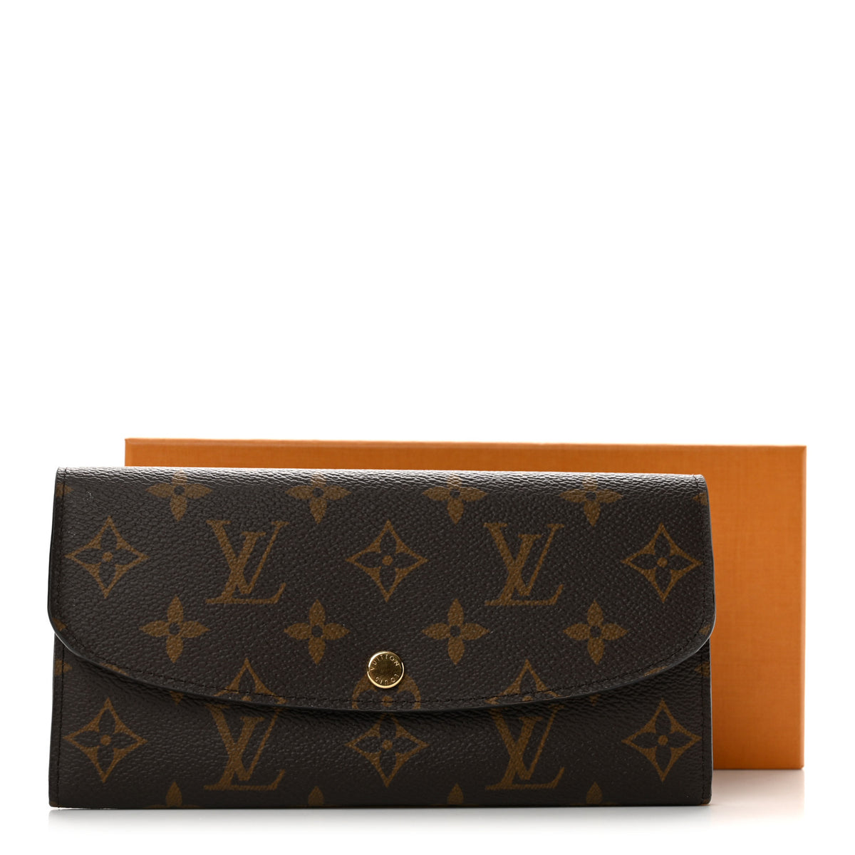 Louis Vuitton Monogram Emilie Wallet Rose Ballerine 10 of 10