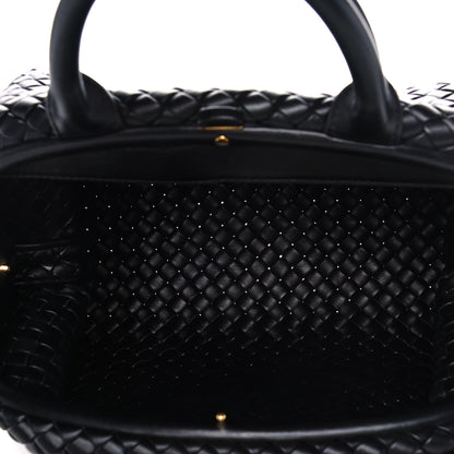 Bottega Veneta Nappa Intrecciato Medium Padded The Handle Tote Black 5 of 13