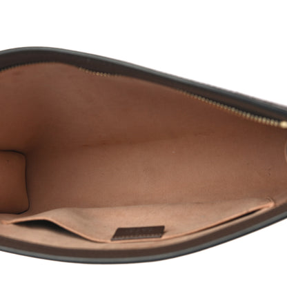 Gucci GG Supreme Monogram Web Ophidia Pouch Brown 5 of 14