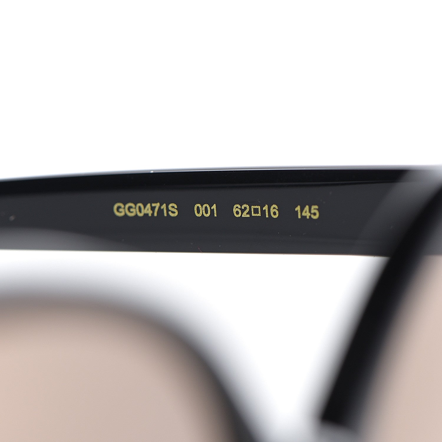 Gucci Acetate Oversize Square Frame GG0471S Sunglasses Black 5 of 9