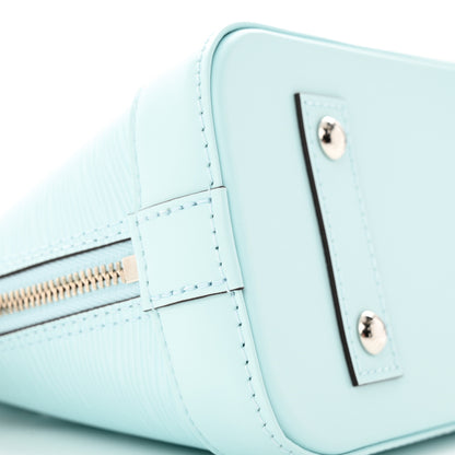 Louis Vuitton Epi Jacquard Alma BB Lagoon Blue 8 of 9