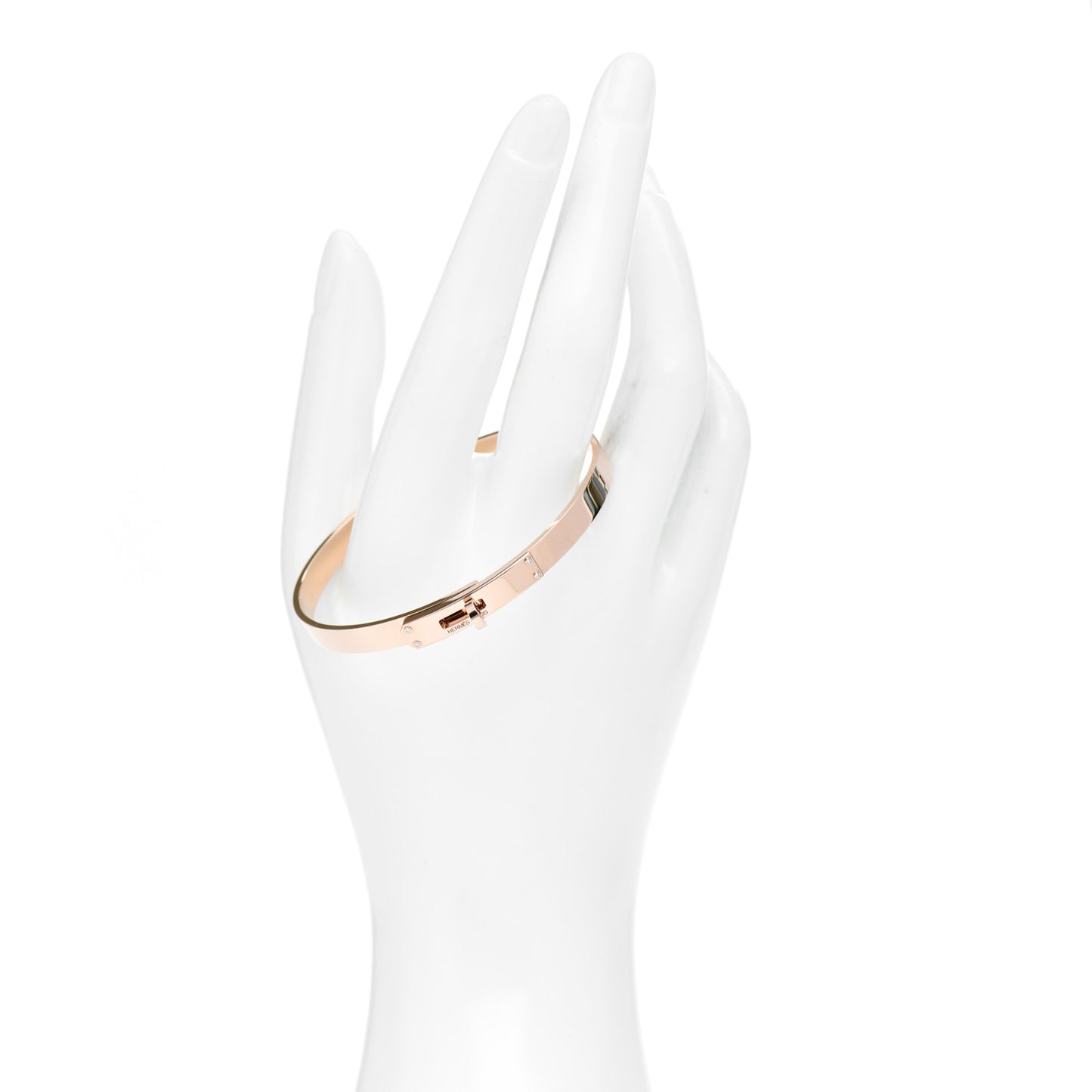 18K Rose Gold Diamond PM Kelly Bracelet ST