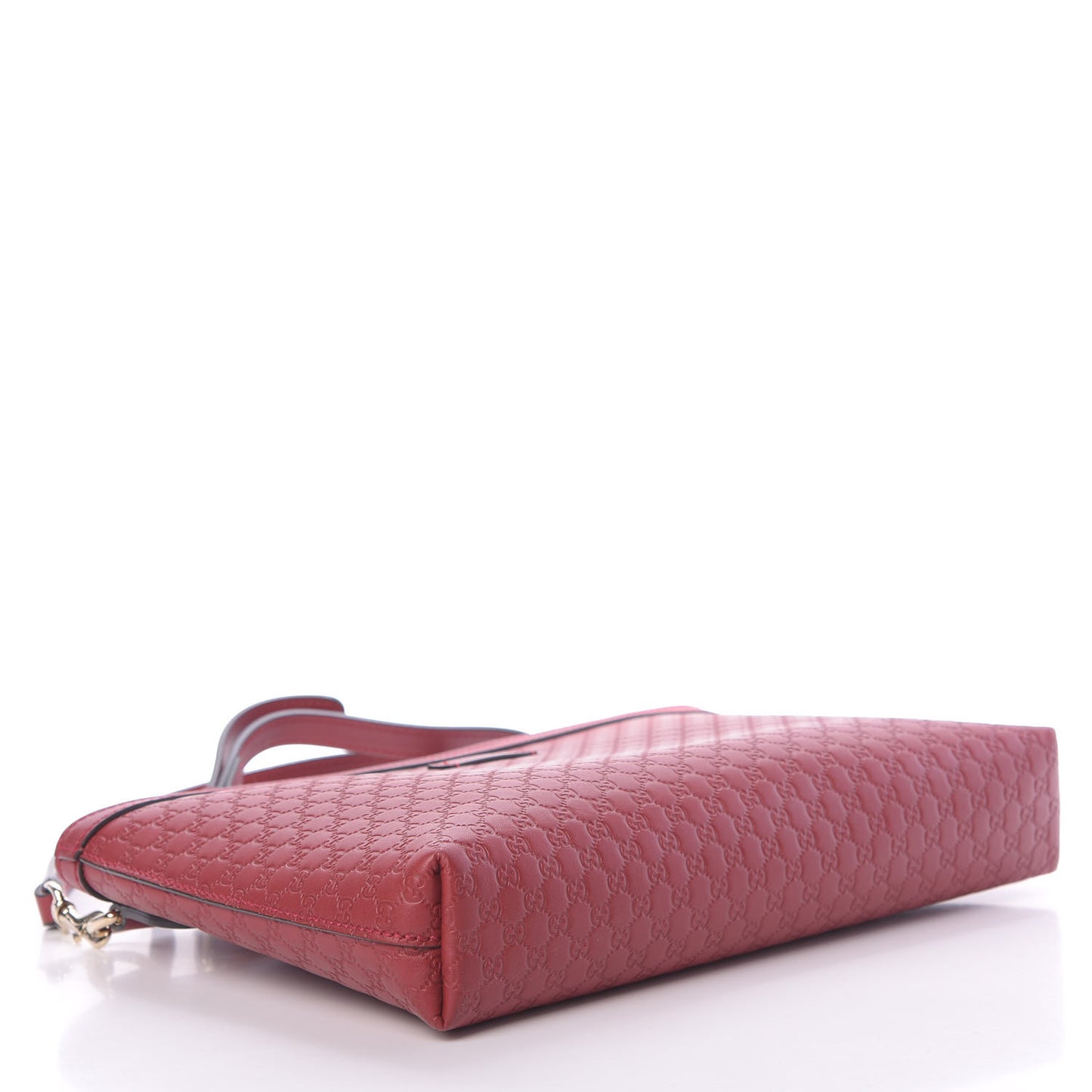 Microguccissima Flat Crossbody Red