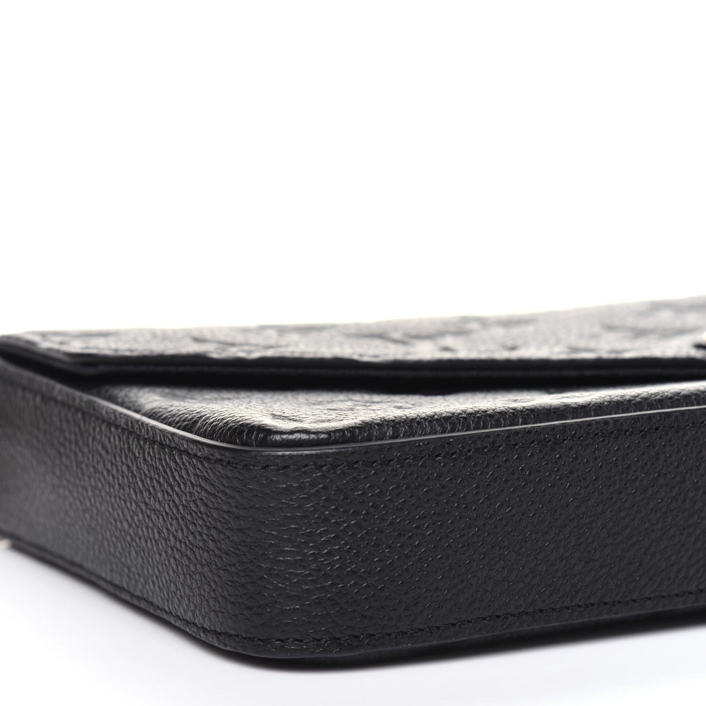 Empreinte Pochette Felicie Chain Wallet Black