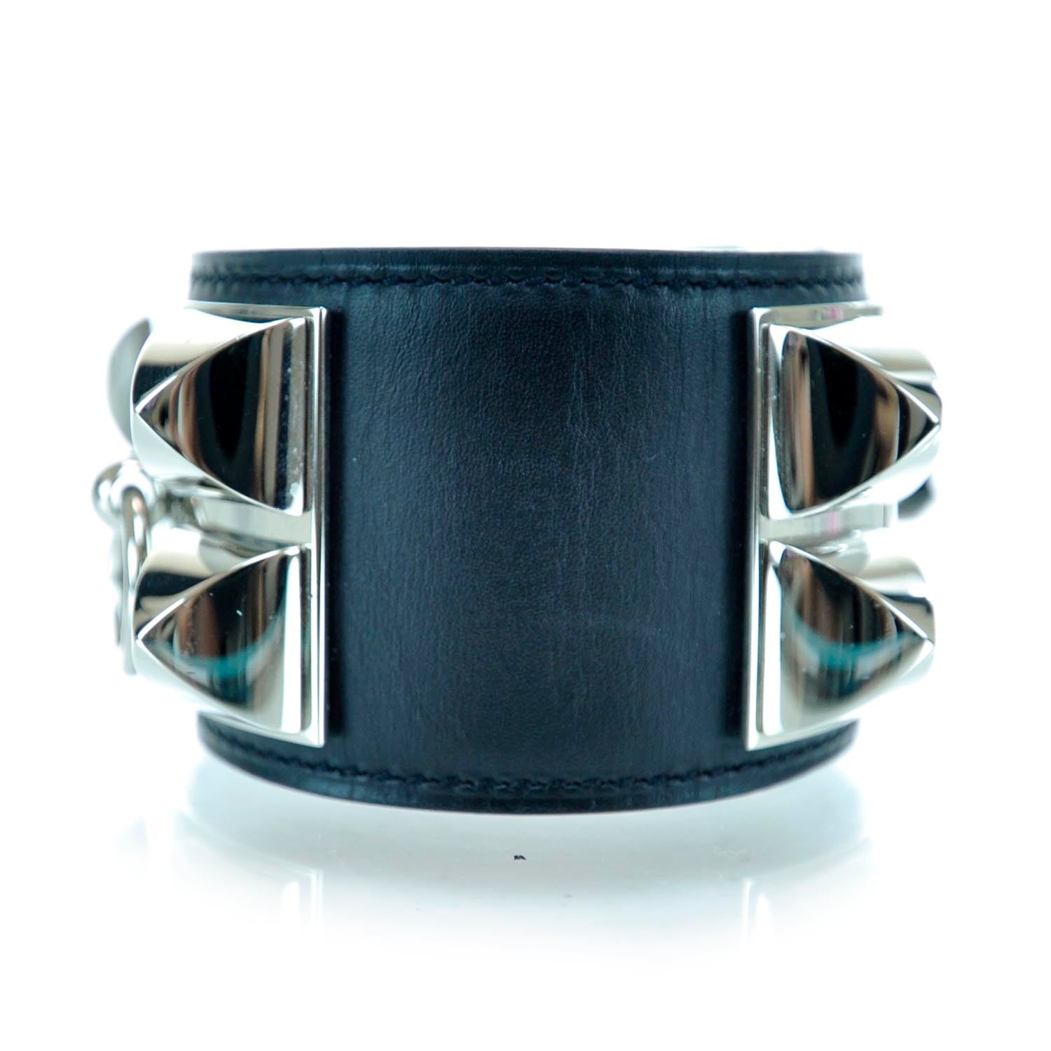 Hermes Chamonix Collier de Chien CDC Bracelet Black 8 of 9