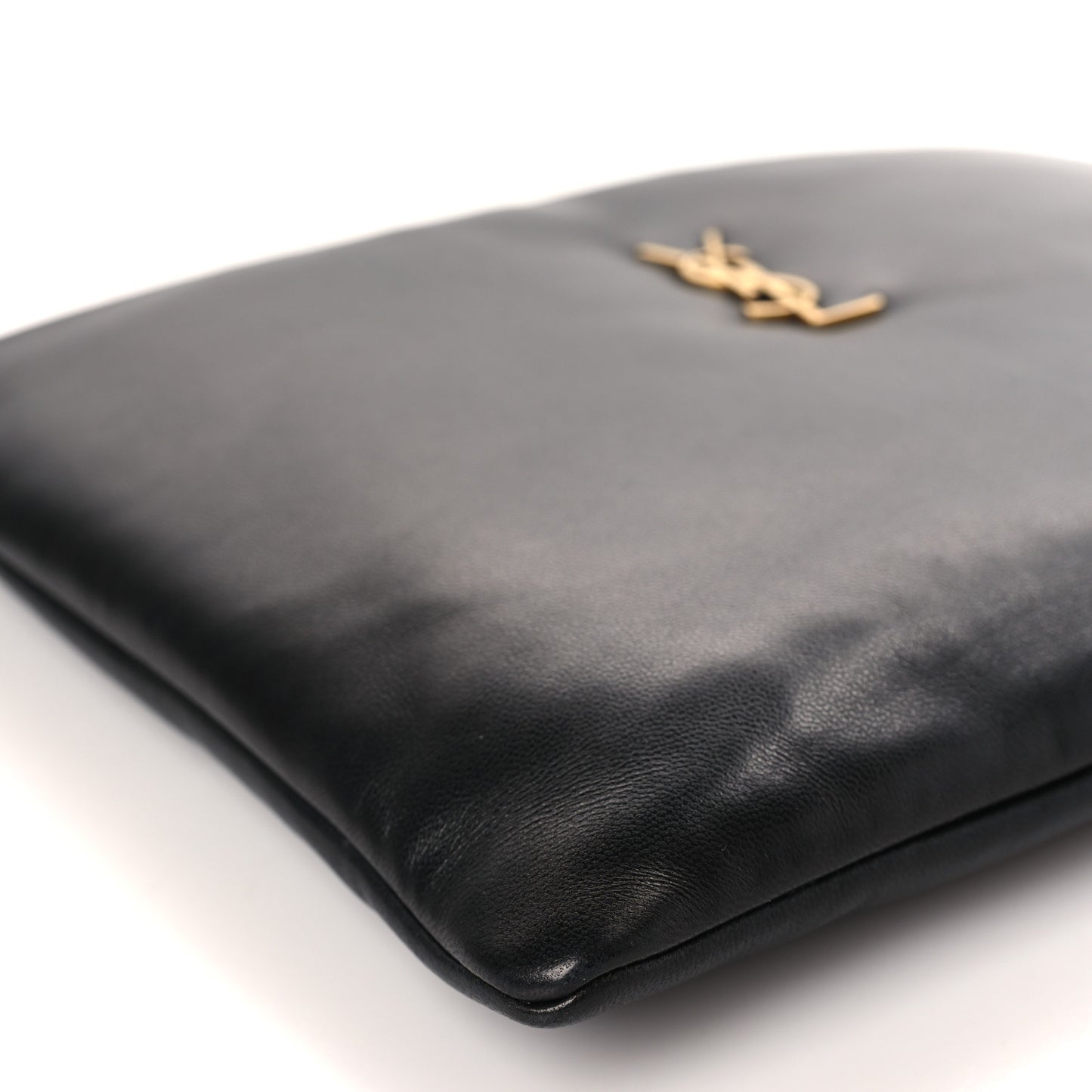 Lambskin Small Calypso Pouch Black