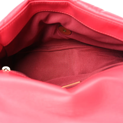Chanel Goatskin Quilted Medium Chanel 19 Flap Coral 5 of 10