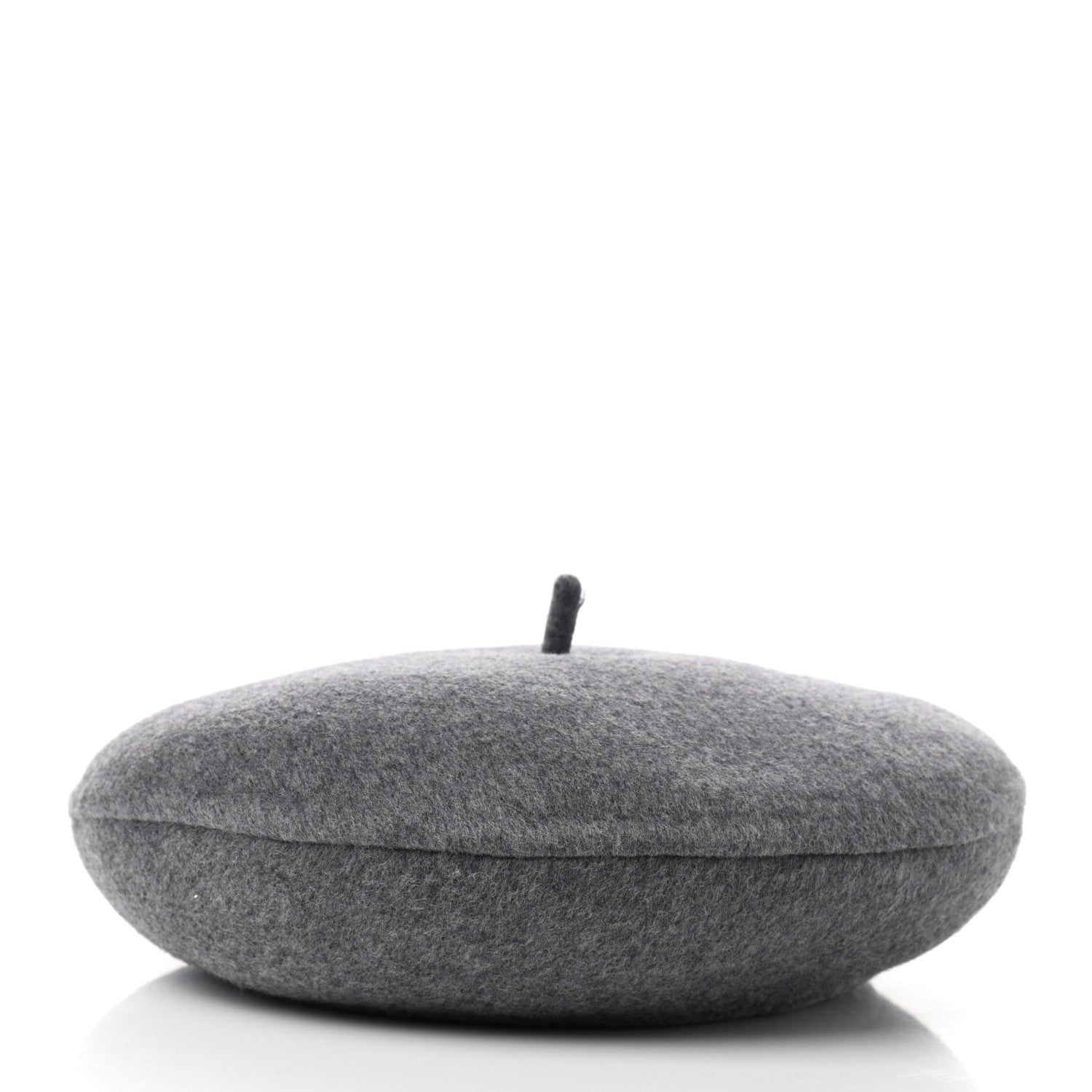 Christian Dior Wool Oblique Reversible Chic Beret 58 Gray 5 of 8